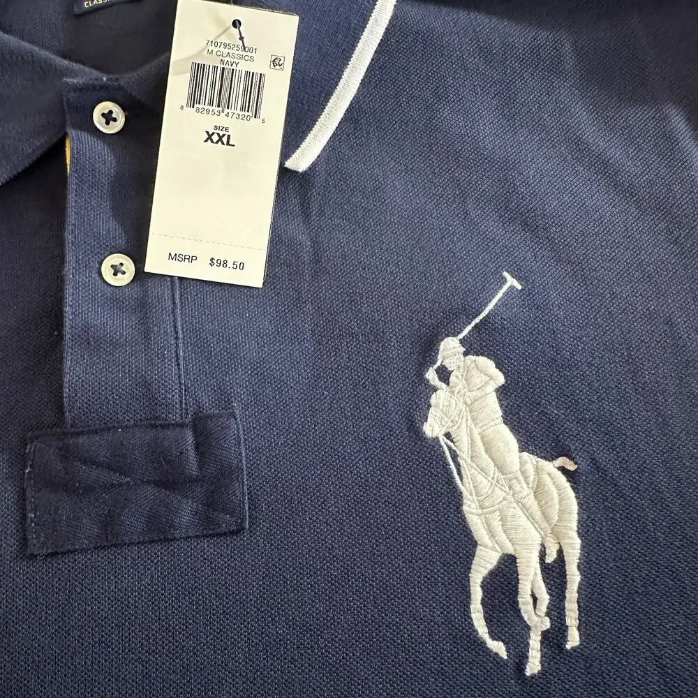 NEW Ralph Lauren PRL Yacht Club Big Pony Polo Shirt TOUR 1967 5th Division XXL